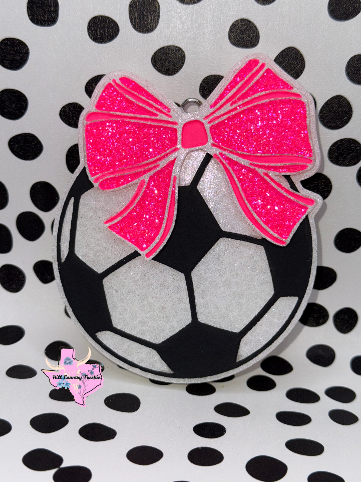 Soccer Bow Freshie