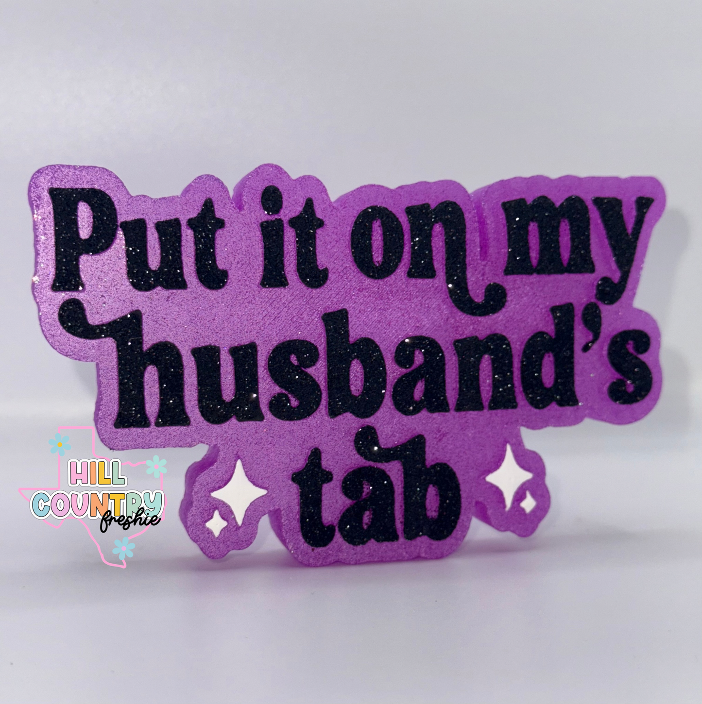 Husband’s Tab Freshie