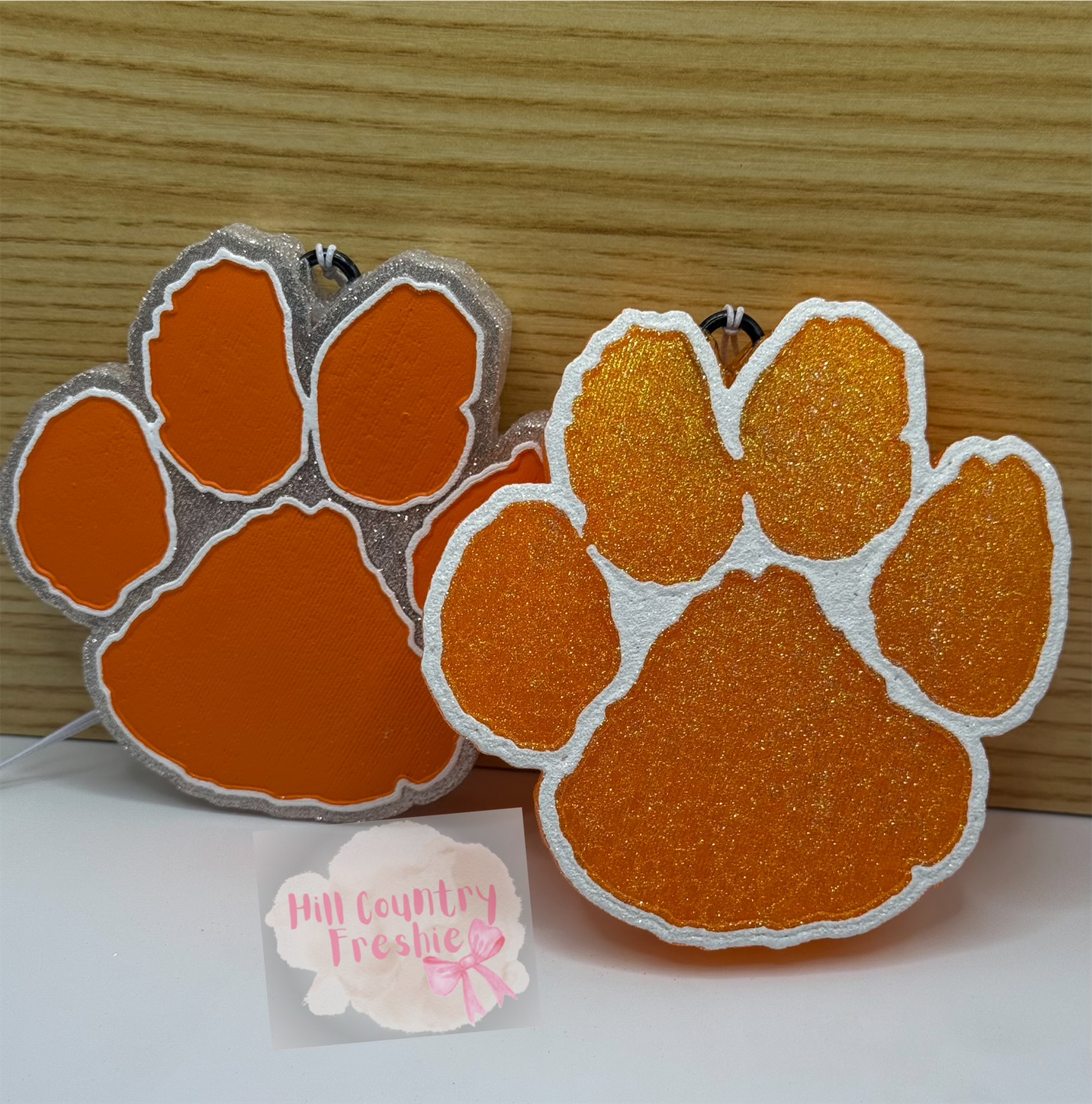 {Clemson Paw Print Freshie}