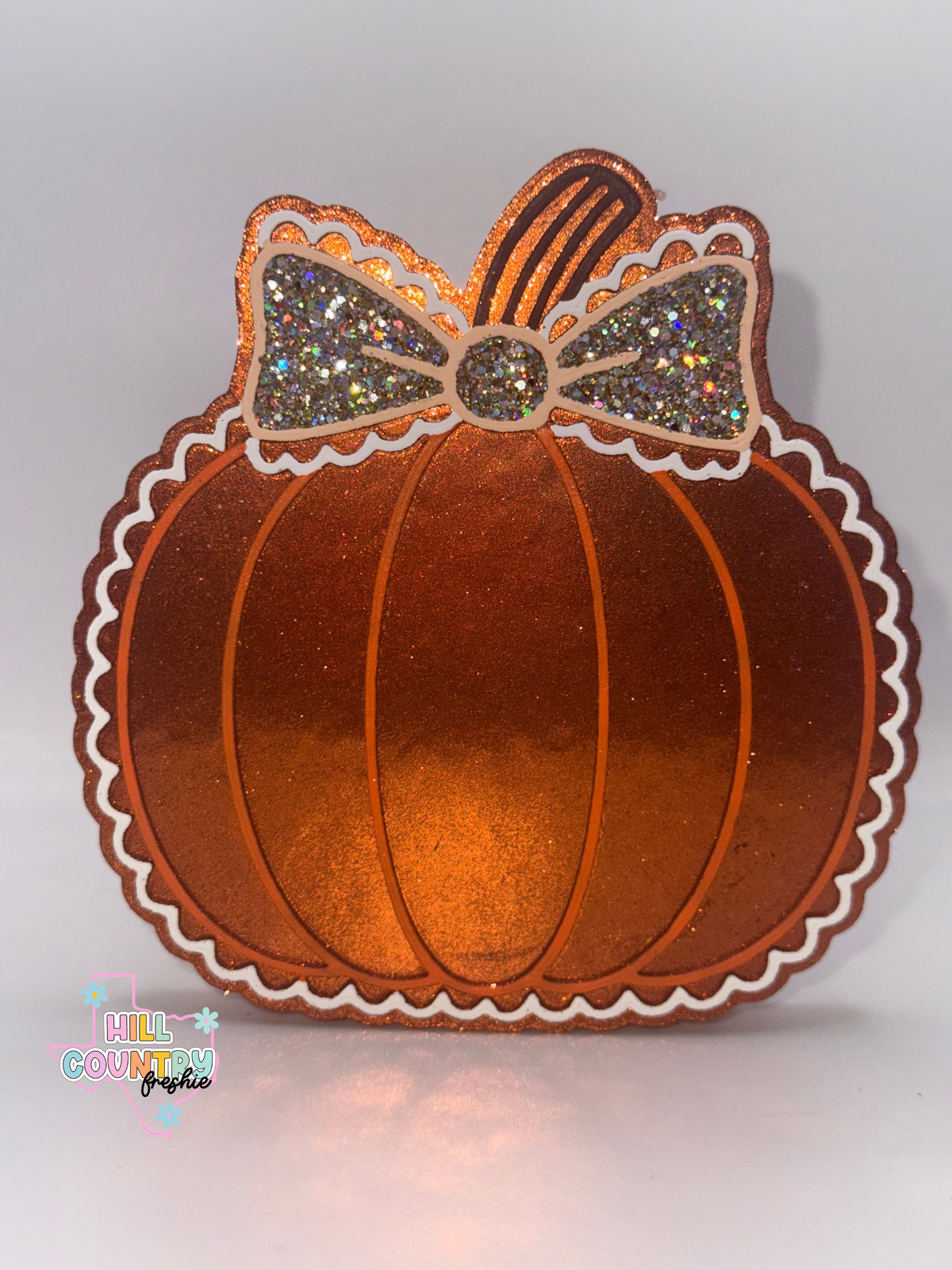 Pumpkin Bow Freshie