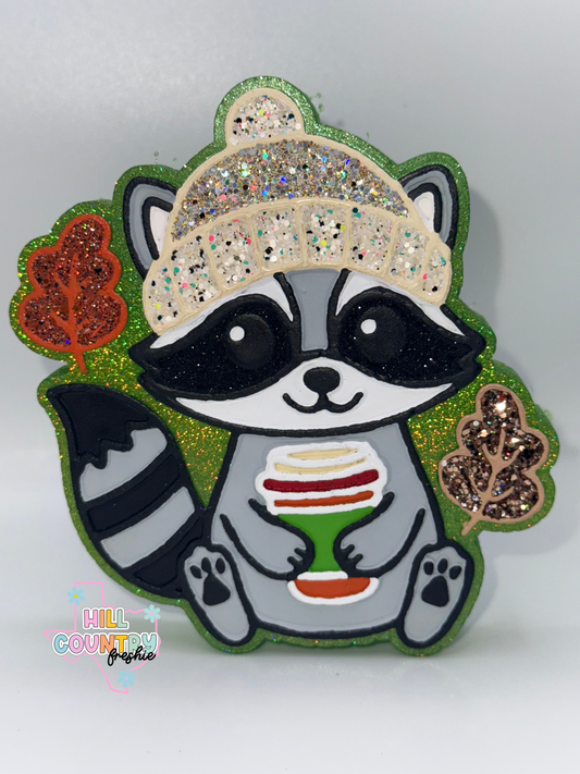 Fall Raccoon Freshie
