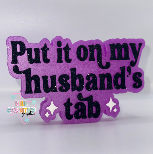 Husband’s Tab Freshie