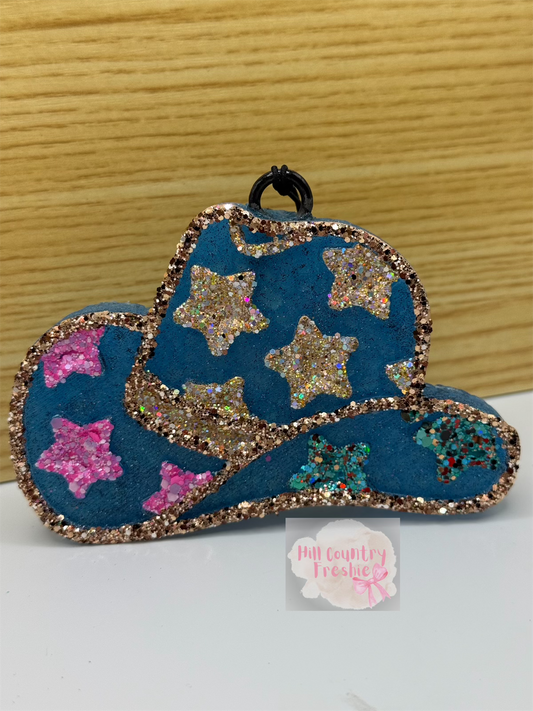 Cowboy Star Hat Freshie