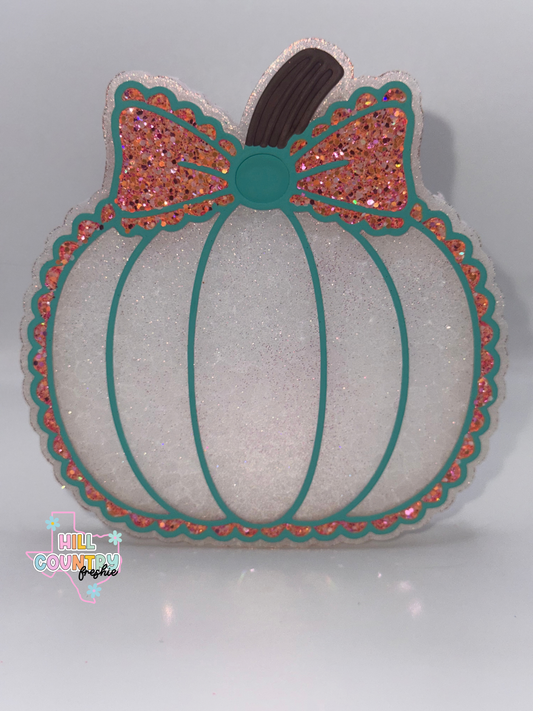 Pumpkin Bow Freshie