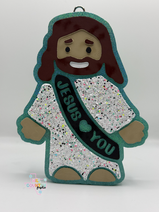 Jesus Loves You Freshie